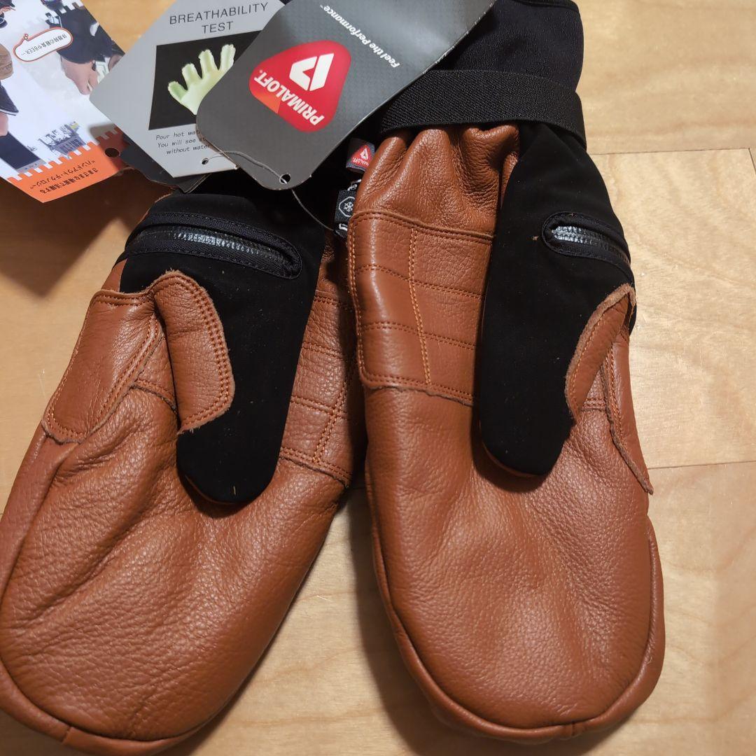 スキー・スノーボードアクセサリー HAND OUT MITTEN Baldface Mi-Low Tan XL