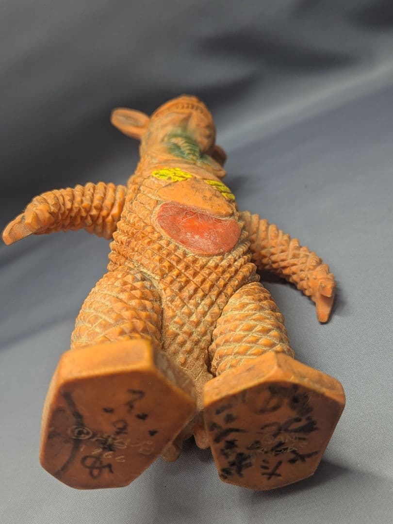 当時物 マルサン商店 ギャンゴ ソフビ 1966刻印