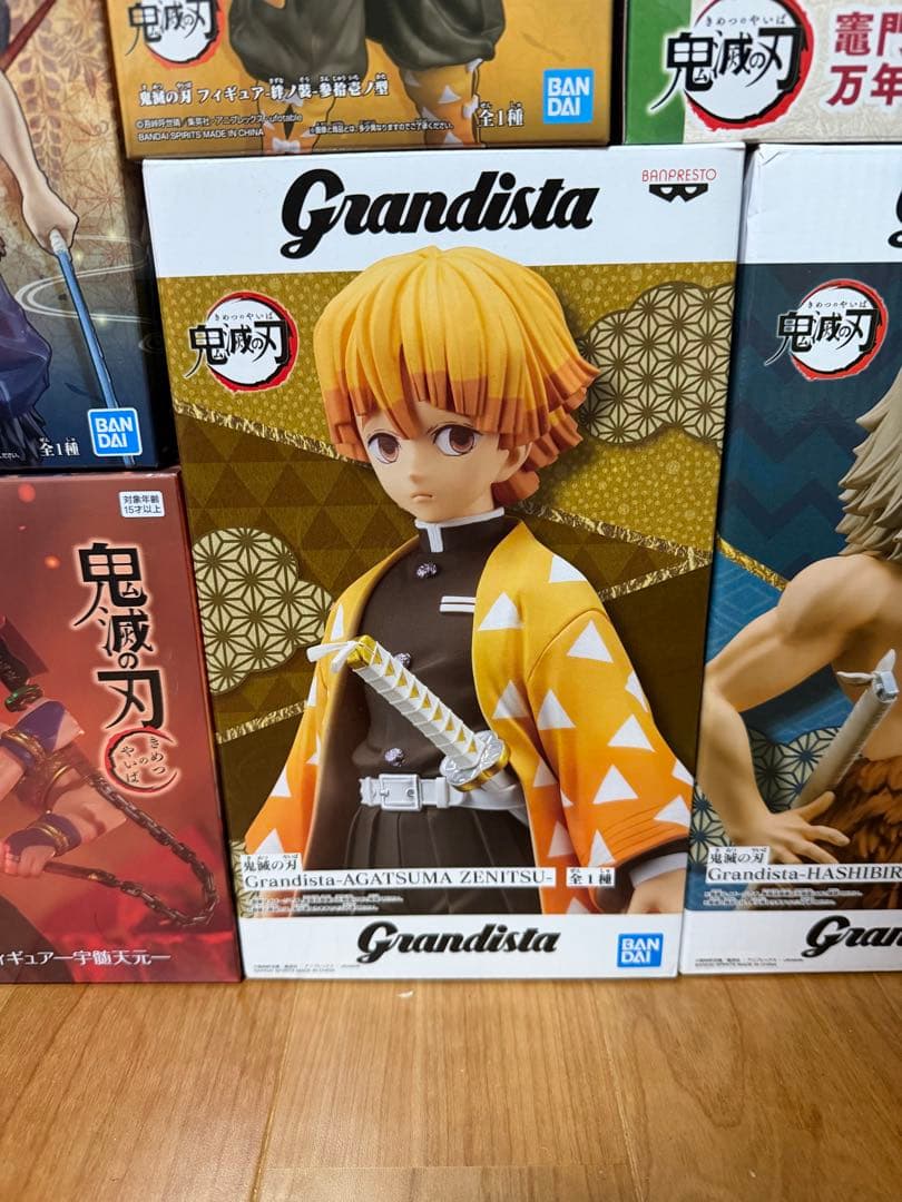 鬼滅の刃 グランディスタ 絆の装 ワールドコレクタブルフィギュア まとめ売り