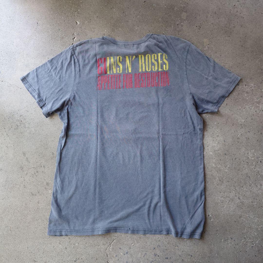 ガンズ アンドローデス ユーズド バンド T シャツ アペタイトサンフェードボロ