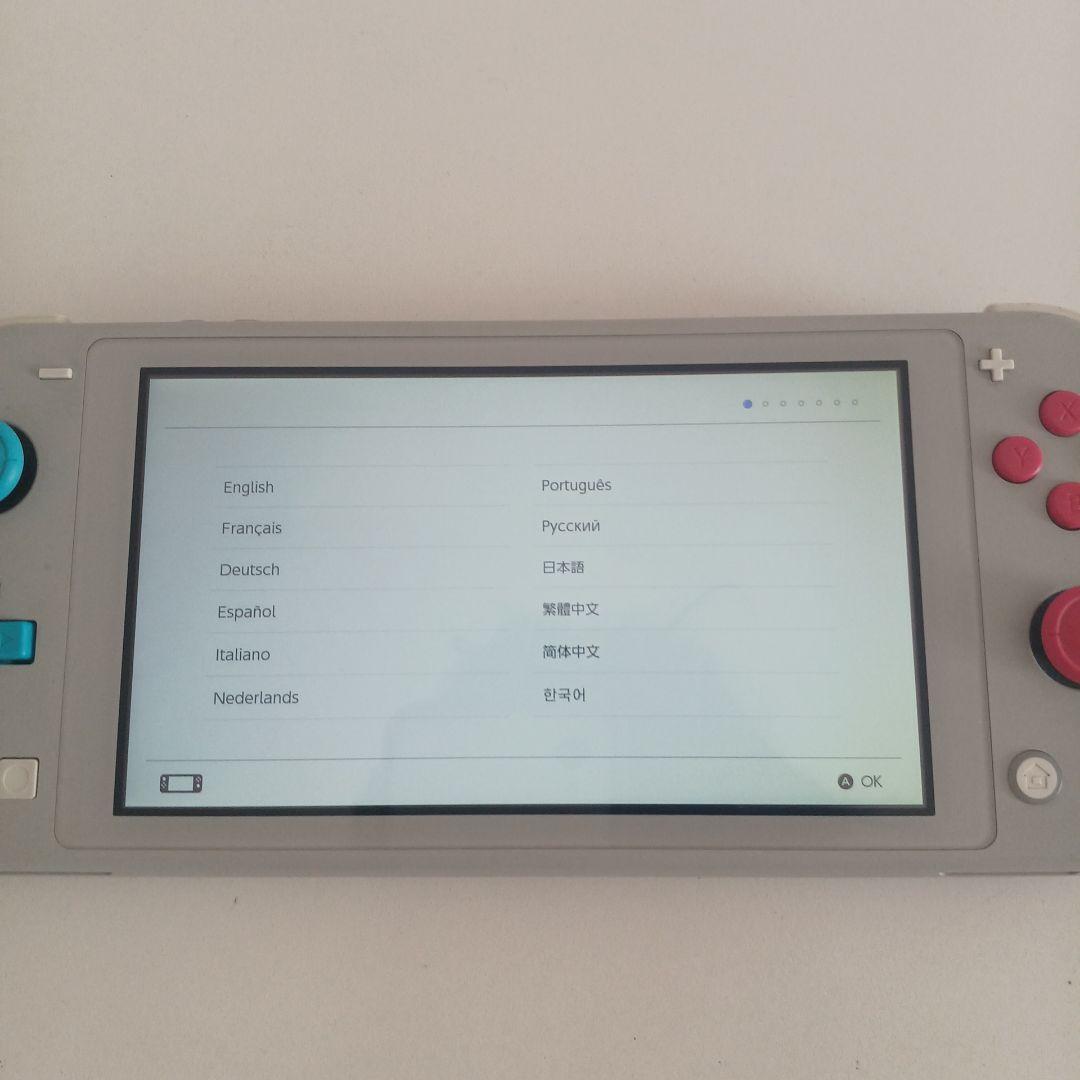 Switch Lite グレー　箱つき　ジャンク