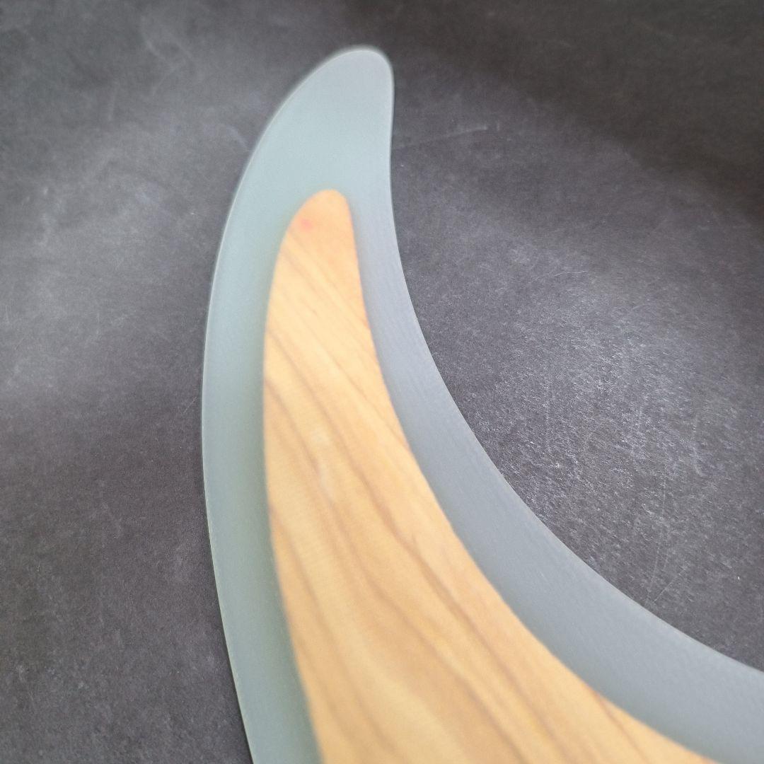 ウッドコア　8,7インチ　センターフィン　ロングボード　ミッドレングス