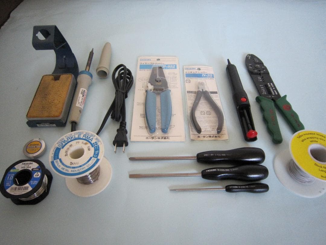 【程度良好】国産一流メーカー　電気　工具セット　白光　ホーザン　電気工作最適