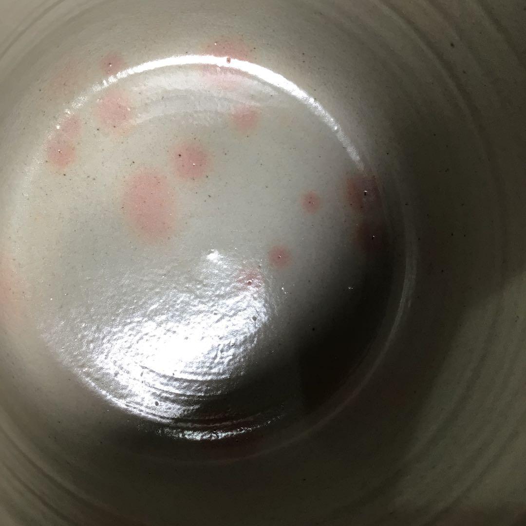 Ｎ７２３　水指　『菰山窯　宮田豊造』『金彩秋草文』『一重口水指』　共箱　茶道具