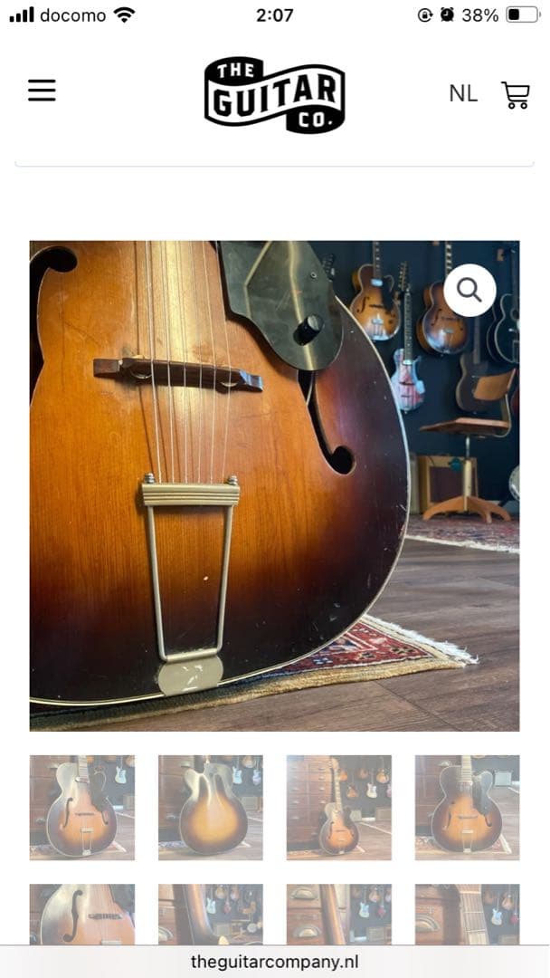 Old Kraftsman/Kay K-1/P-1(推定)ギター　ビンテージ