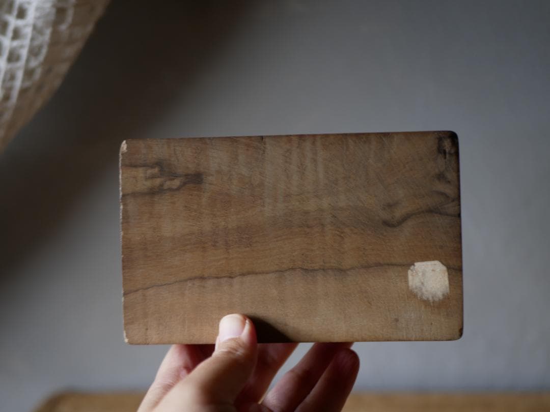 モシュリンヌ　木箱　Nice　ミモザ　すみれ　フランスアンティーク　アンティーク