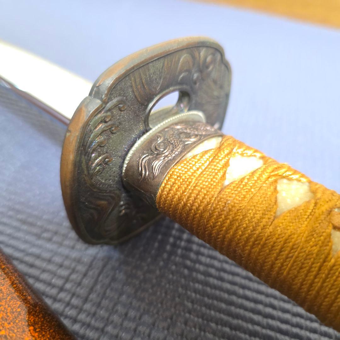 274】【美品】居合い刀　模造刀 刀 刀剣 全長約105cm 刀身74cm