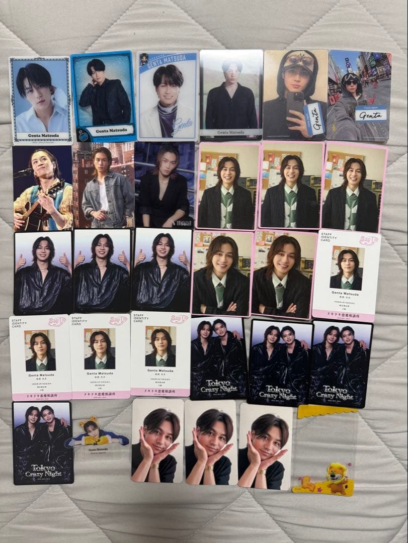 Travis Japan 松田元太　まとめ売り　アクスタ　トレカ　写真　シール