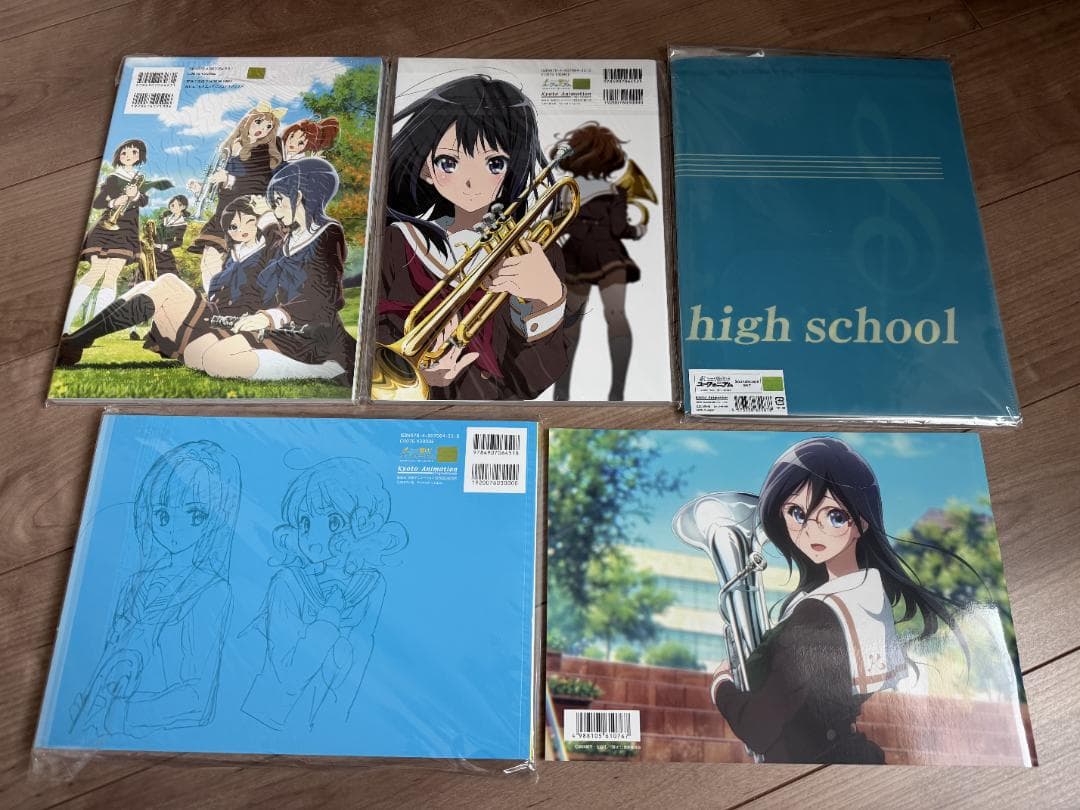 響け！ユーフォニアム　グッズ一式（ポスター、タペストリー、画集等）