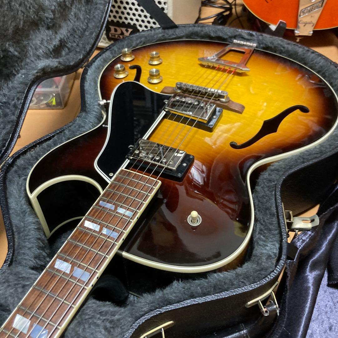 Gibson ES-175D 2010年製　カスタムショップ　純正ハードケース