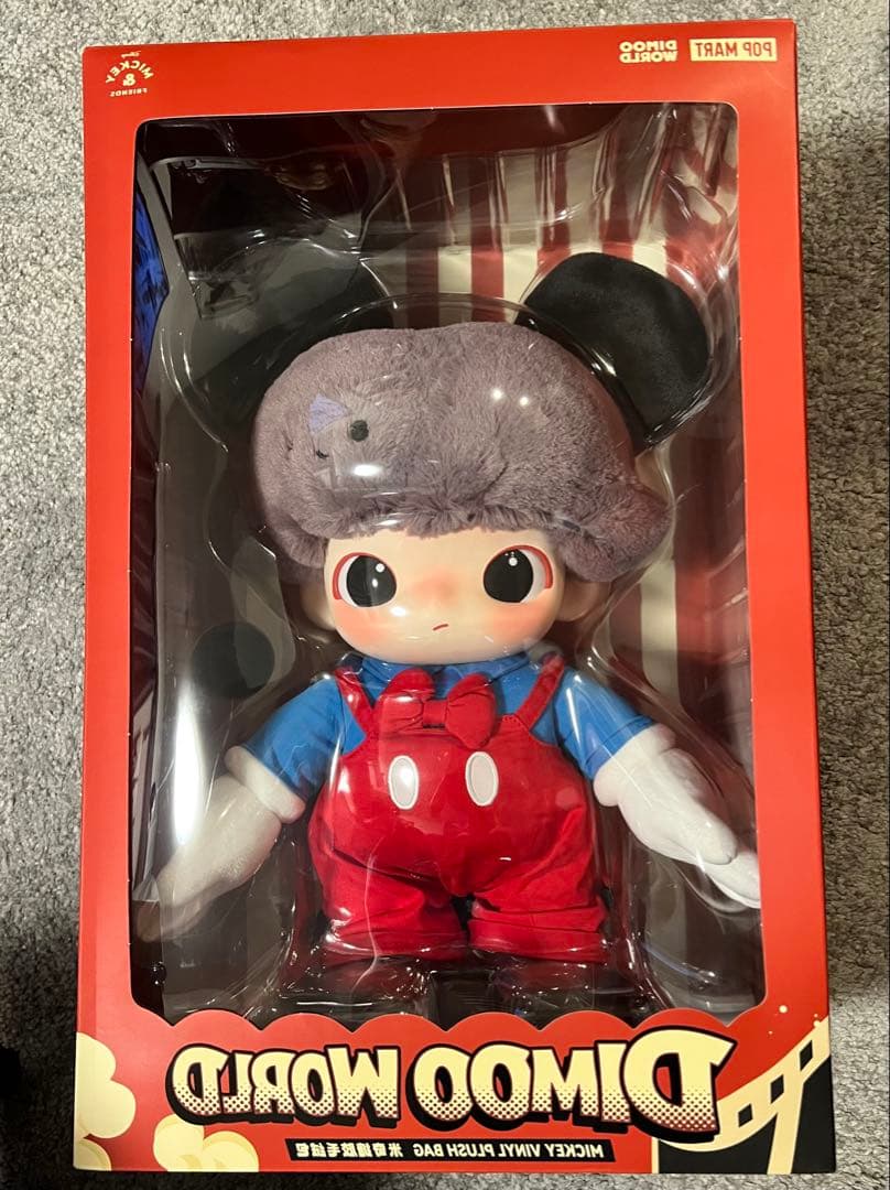 POPMART DIMOO Mickey ぬいぐるみバッグ