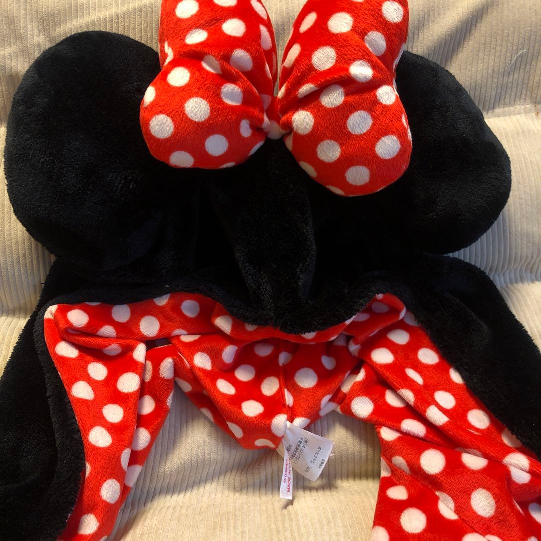 【ミニー】手袋付き マフラーキャップ ファンキャップ 東京ディズニーリゾート