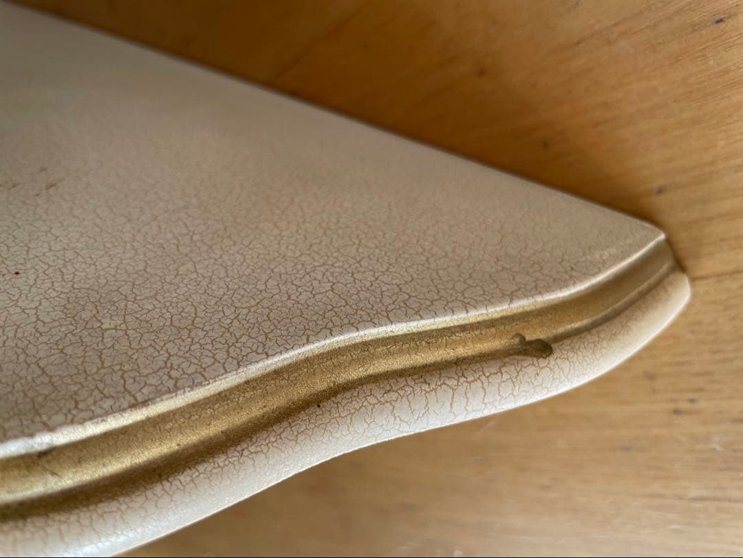 西洋アンティーク　鏡と飾り棚のセット【2-1】