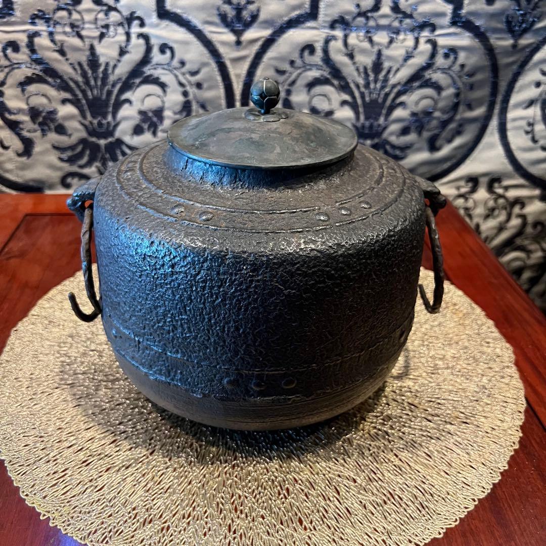 釜　伝統工芸　茶道具　茶釜　茶の湯釜　Japanese Traditional