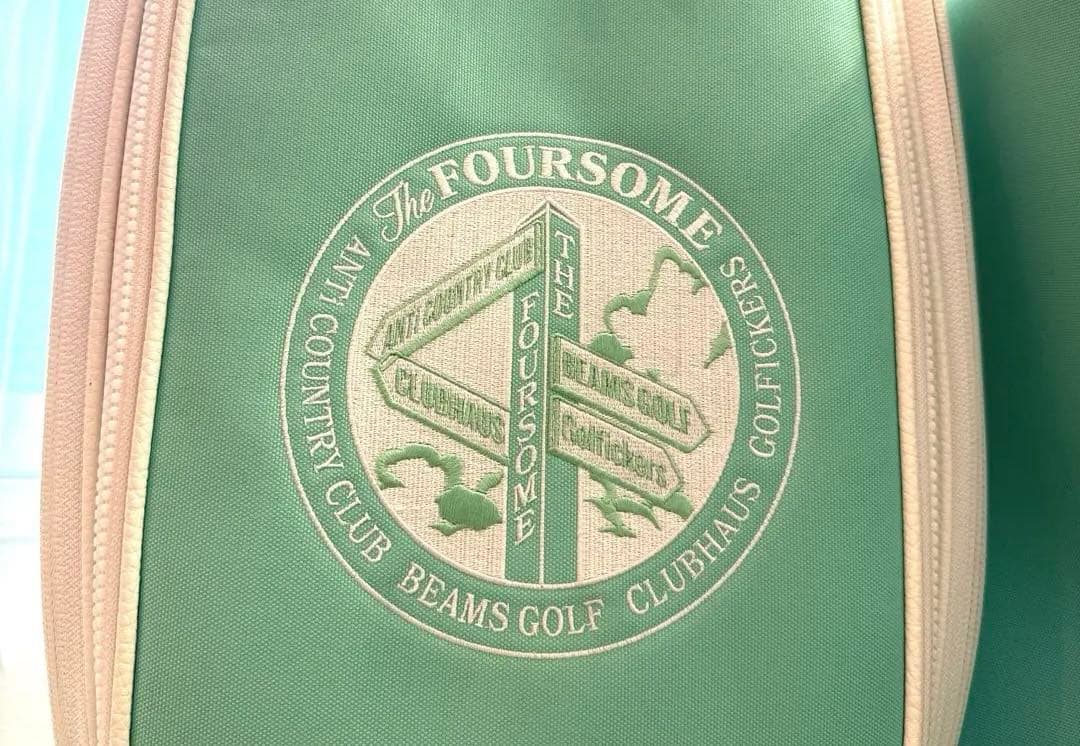 FOURSOME CLUBHAUS × BEAMS GOLF キャディバッグ