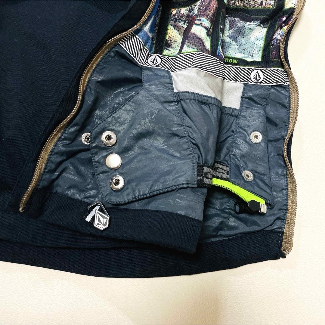 6662【美品】ボルコム　アノラックジャケット　メンズ　スノボウェア　カモフラ