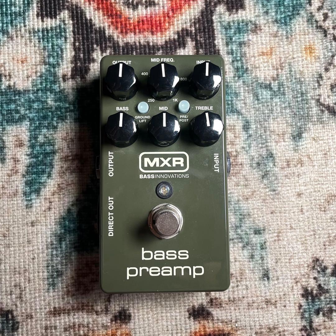ベース MXR bass preamp M81