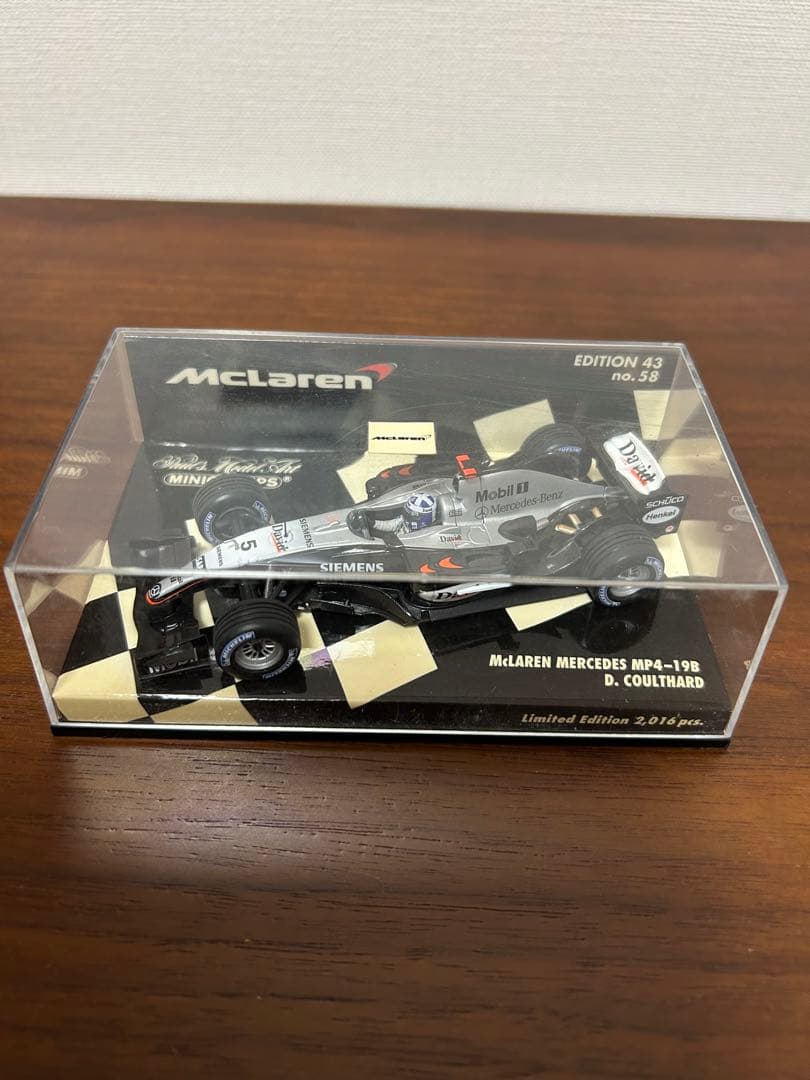 ミニチャンプス1/43 マクラーレンメルセデスF-1ミニカー10台