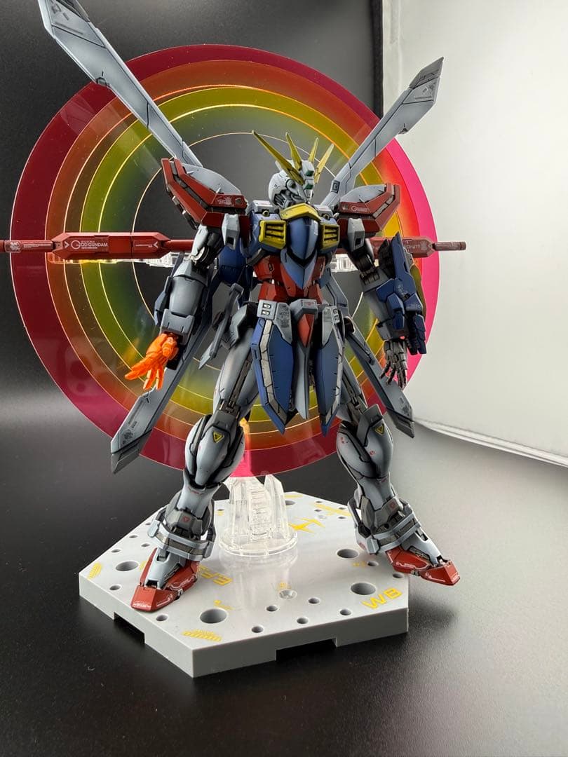 RGゴッドガンダム　ガンプラ