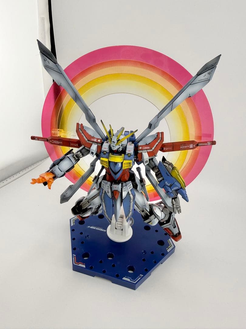 RGゴッドガンダム　ガンプラ