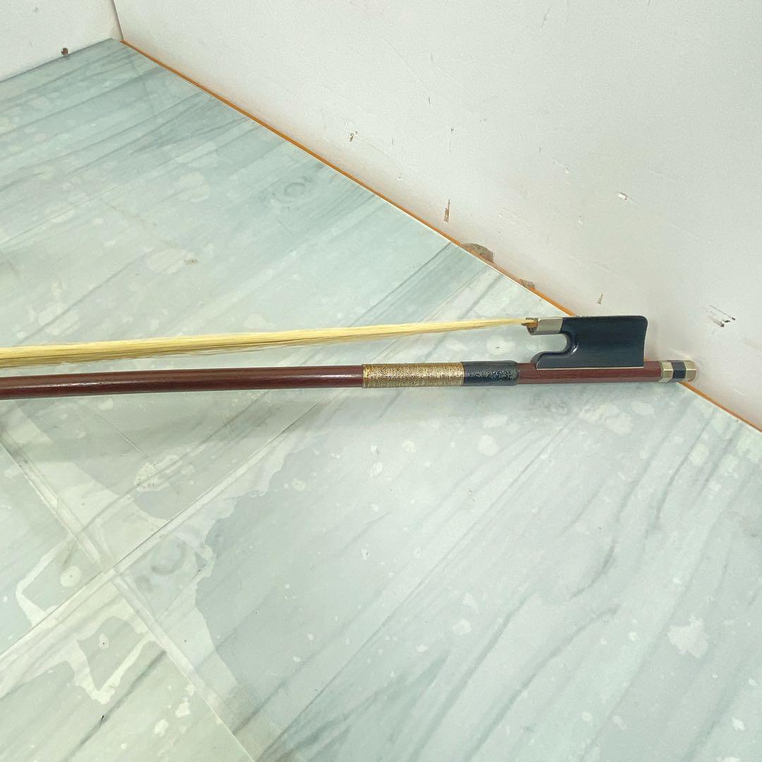 杉藤 SUGITO バイオリン 弓 松脂　4/4 杉藤楽弓社 全長約71cm