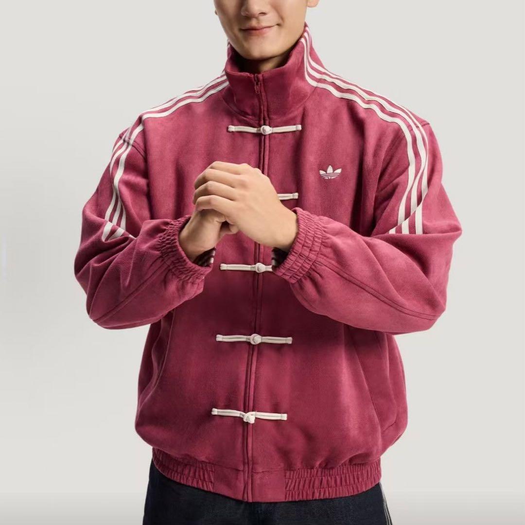 adidasアディダス 中国限定 蛇年トラックジャケット 赤Mサイズ”