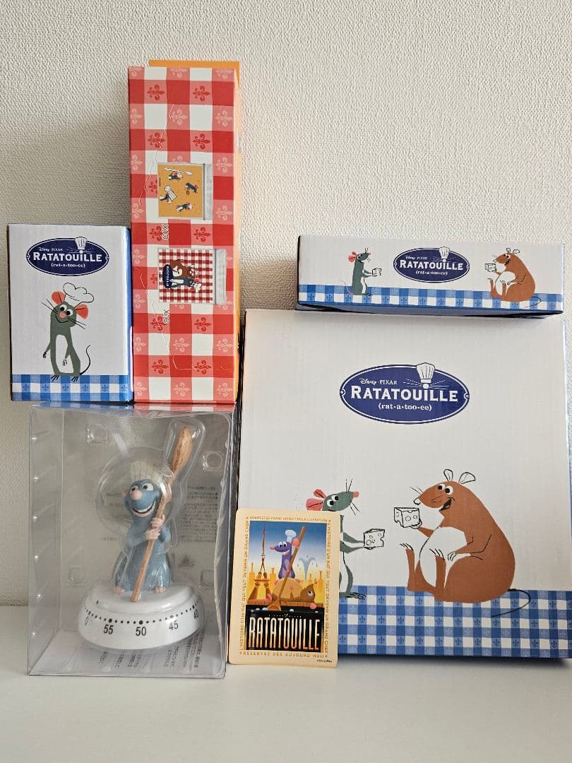 レミー　キッチンタイマー　スパイスボトル　プレート　スプーン　ジッパー　カード