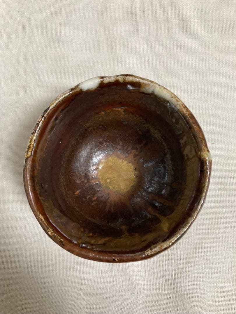 木戸貞昭／穴窯志野茶碗／A53