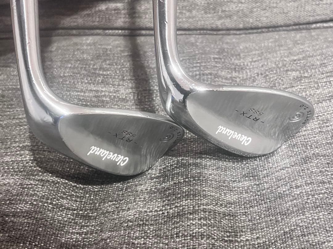 週末限定値引き　クリーブランド　RTXウェッジ 2本（52°58 °）セット