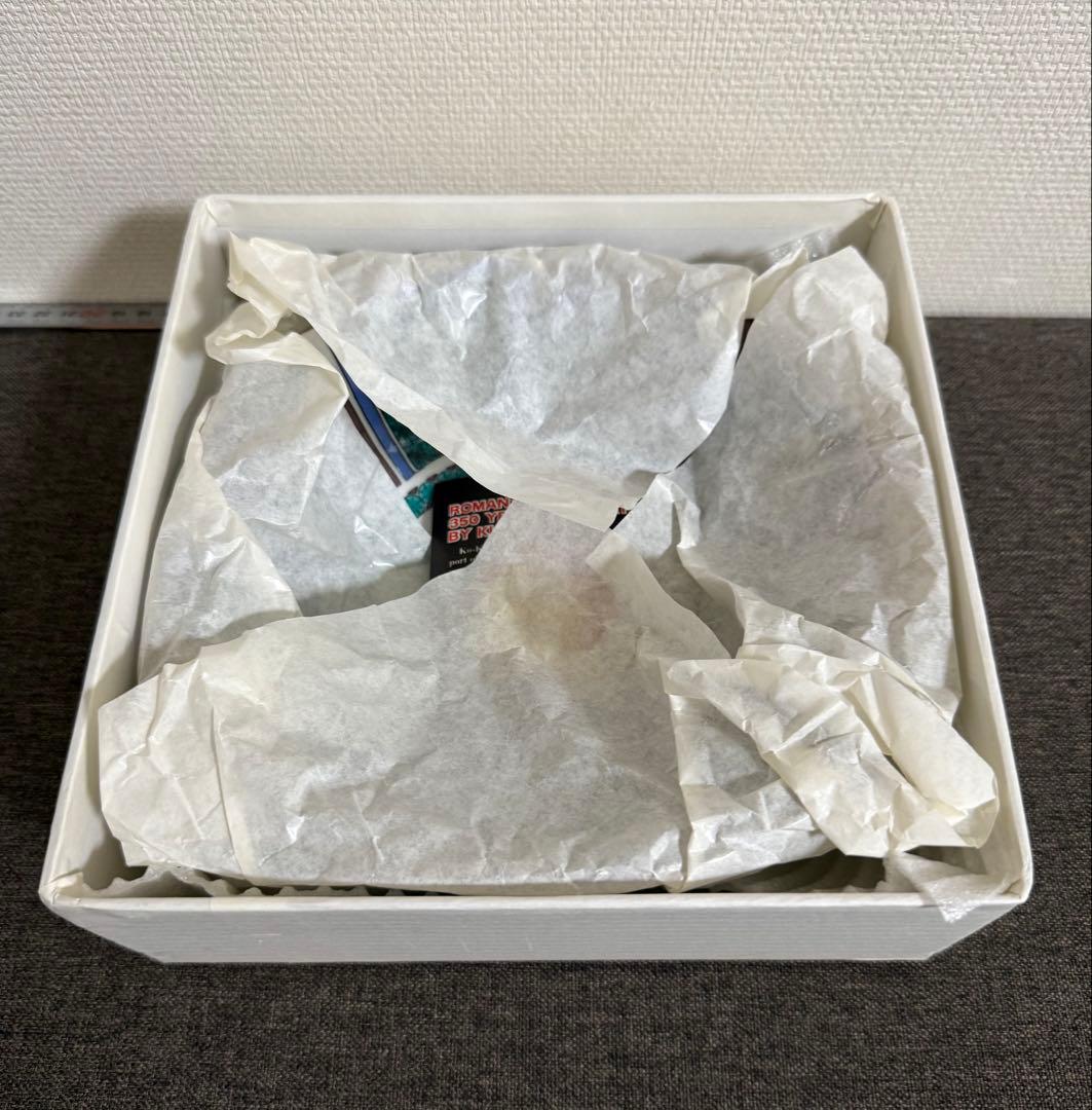 【新品・未使用】古九谷焼　小紋宝尽し　6.5号鉢