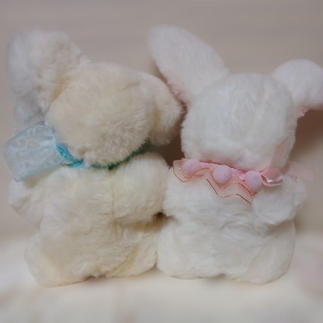 作家様　ウサギとクマぬいぐるみ　2体セット品