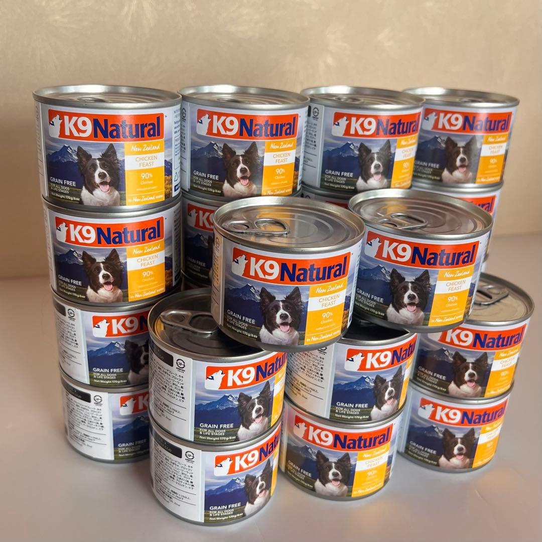 k9ナチュラルチキンフィーストウェット缶詰