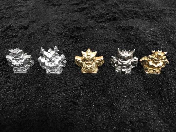 ☆レア☆SDガンダム ガン消し 鉄製フィギュア10個セット