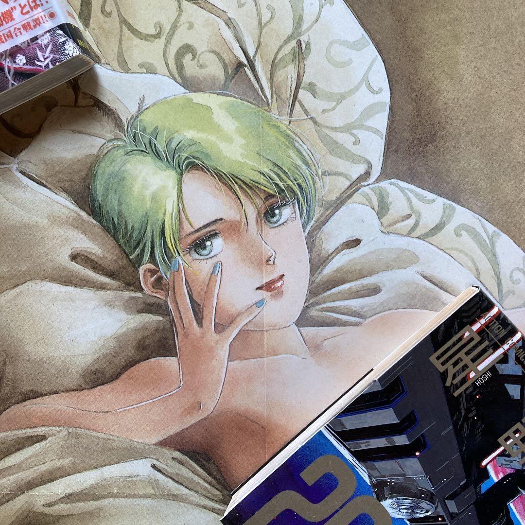 ガンダム　フォウ・ムラサメ　ポスター50×72 newtype86,12月号付録