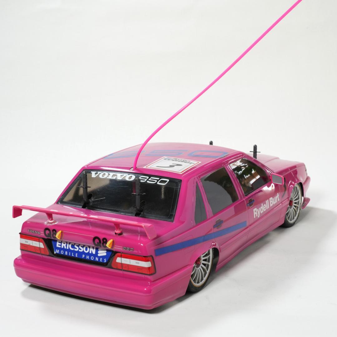 タミヤ 1/10 RC ボルボ850 BTCC ／SANWA BLAZER