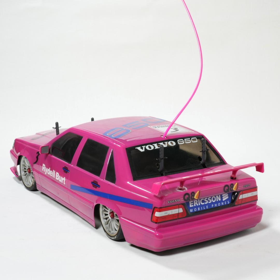 タミヤ 1/10 RC ボルボ850 BTCC ／SANWA BLAZER
