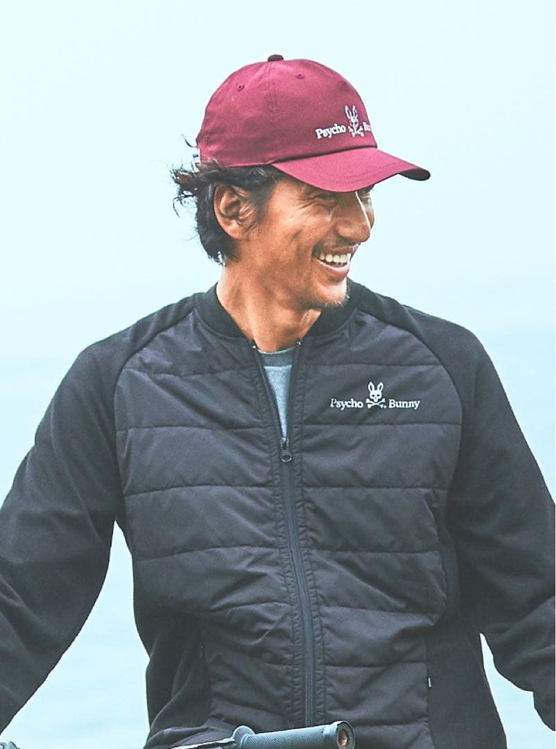 【Psycho Bunny】サイコバニー　ハイブリッド　切り替え　ブルゾン