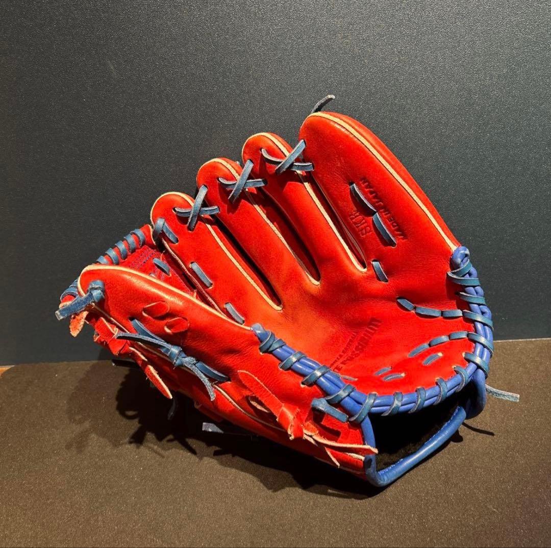 【ごりら印】　美品　硬式投手　グローブ　オーダー　ピッチャー用