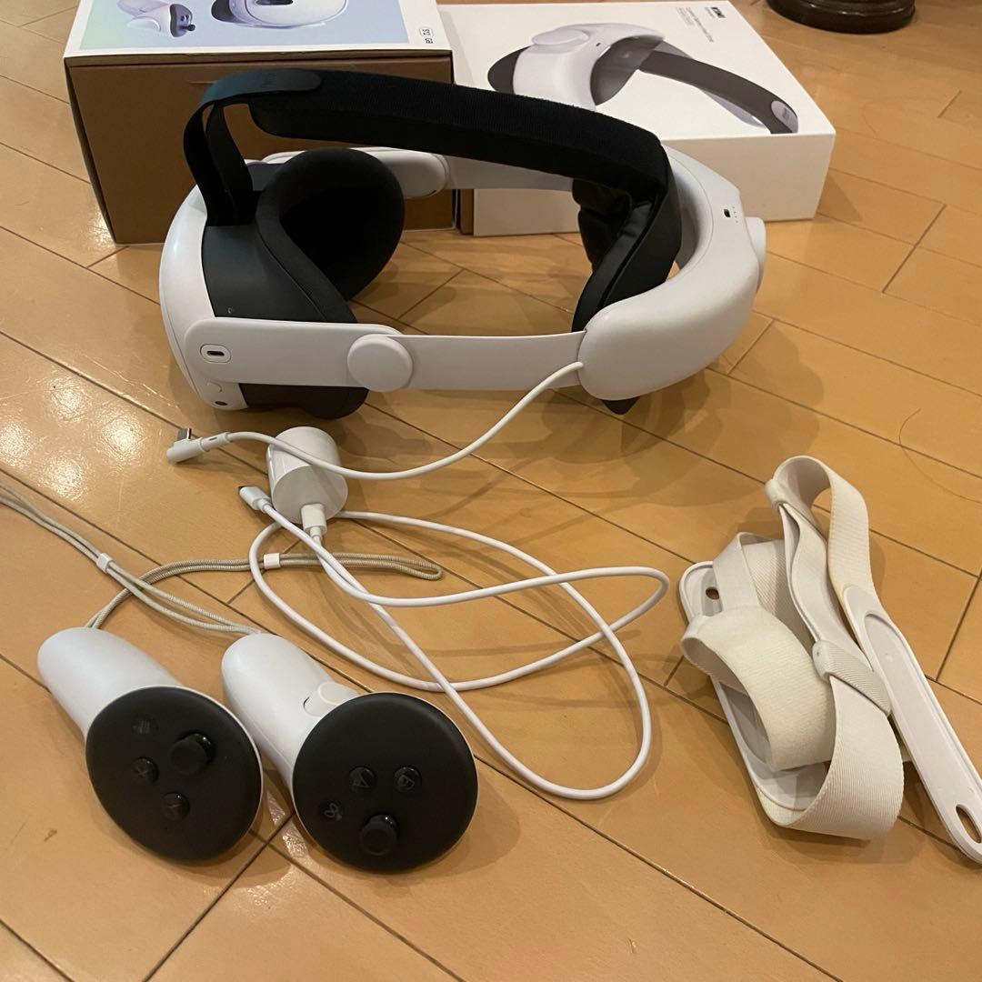  Quest 3 （512GB）+ KIWI バッテリーストラップ