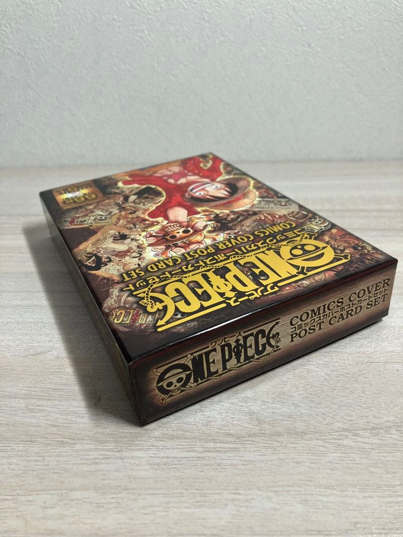 ONE PIECE　コミックスカバーポストカードセット　66枚+BOX特典5枚入
