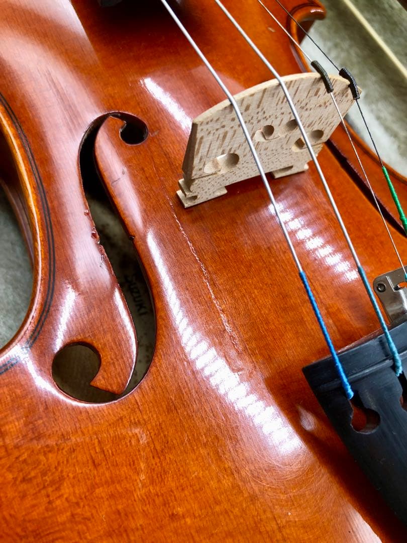 SUZUKI バイオリン 200 3/4 2002年製 （弓・ハードケース付）
