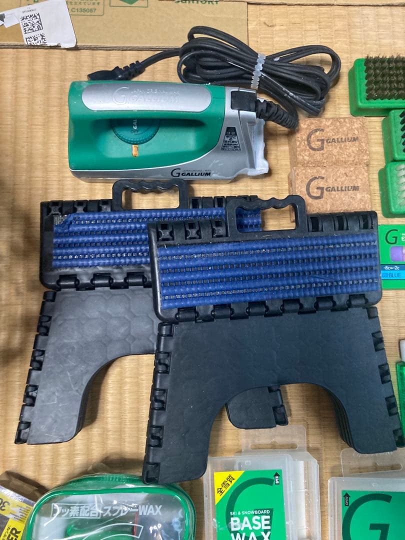 スキー　スノーボード　ワックスアイロンセット