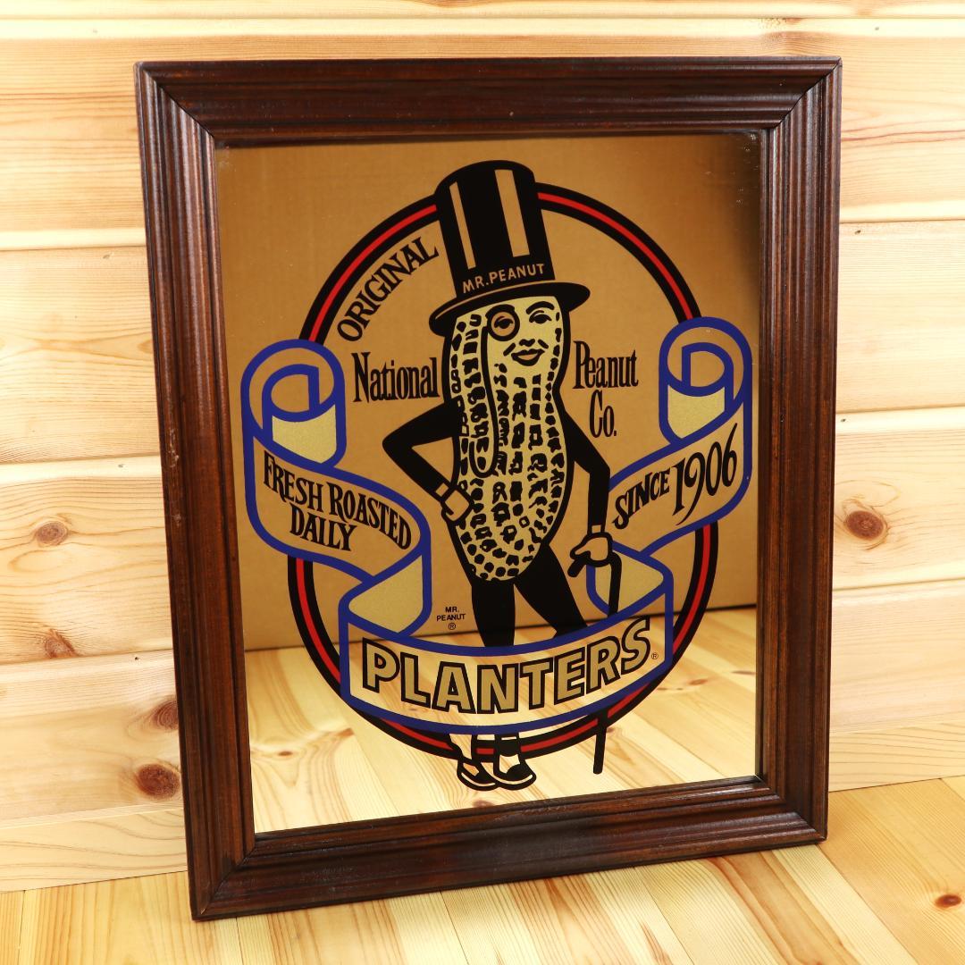 1980’s MR PEANUT ミスターピーナッツ ビンテージ ミラー 鏡