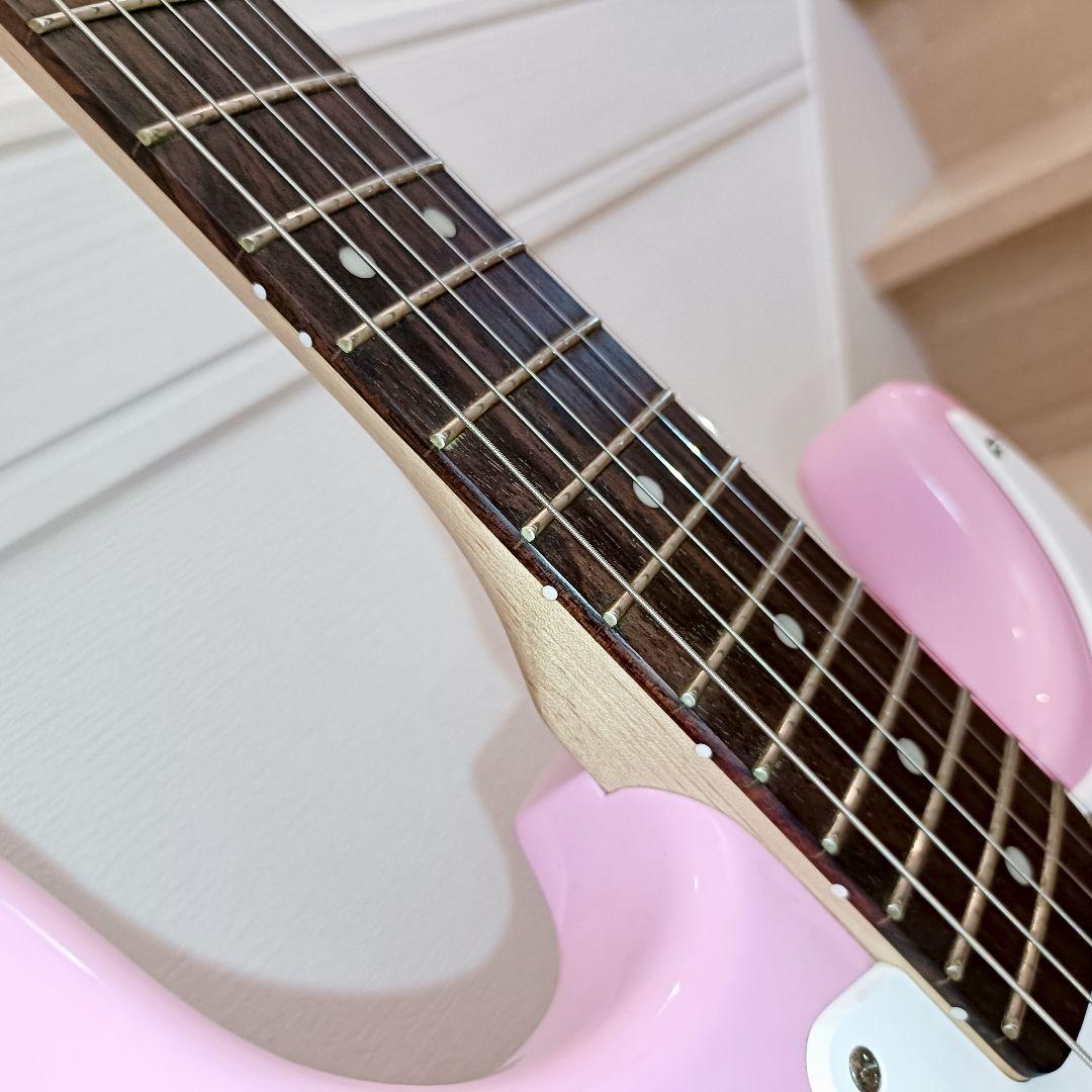 美品 ｜Squier ストラトキャスター ピンク ｜メンテ済