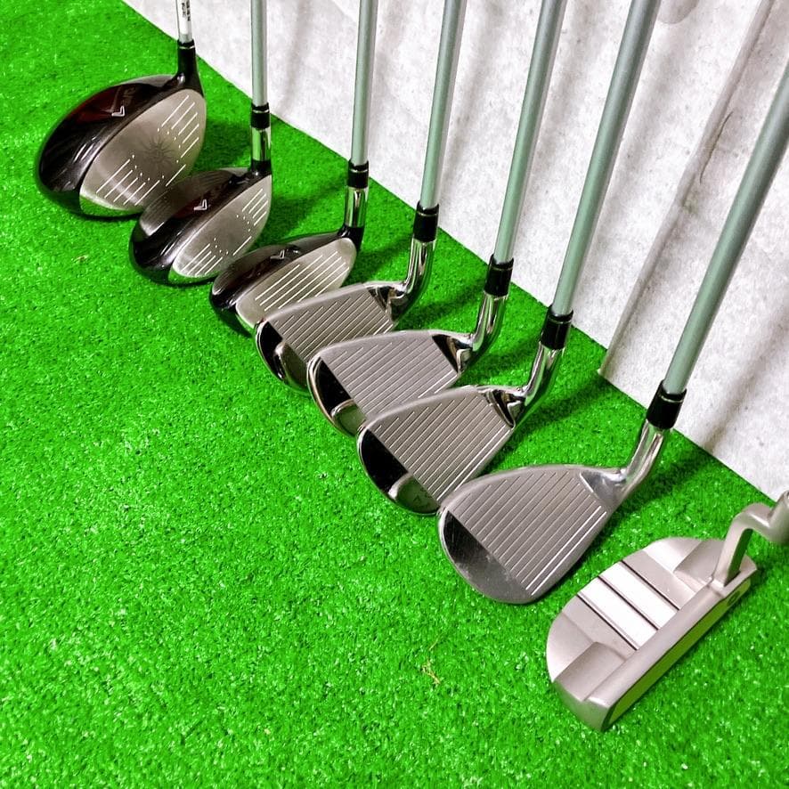 Callaway Solaire Gems レディースゴルフ ハーフセット 美品