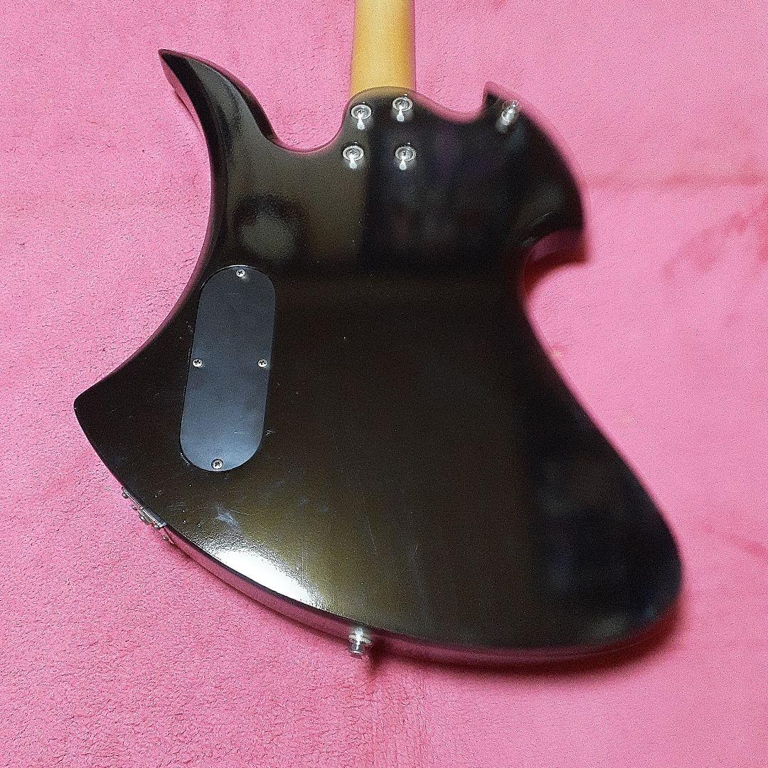 【良・美品】薔薇髑髏ペイント・hideモデル。モッキンバードエレキギター。