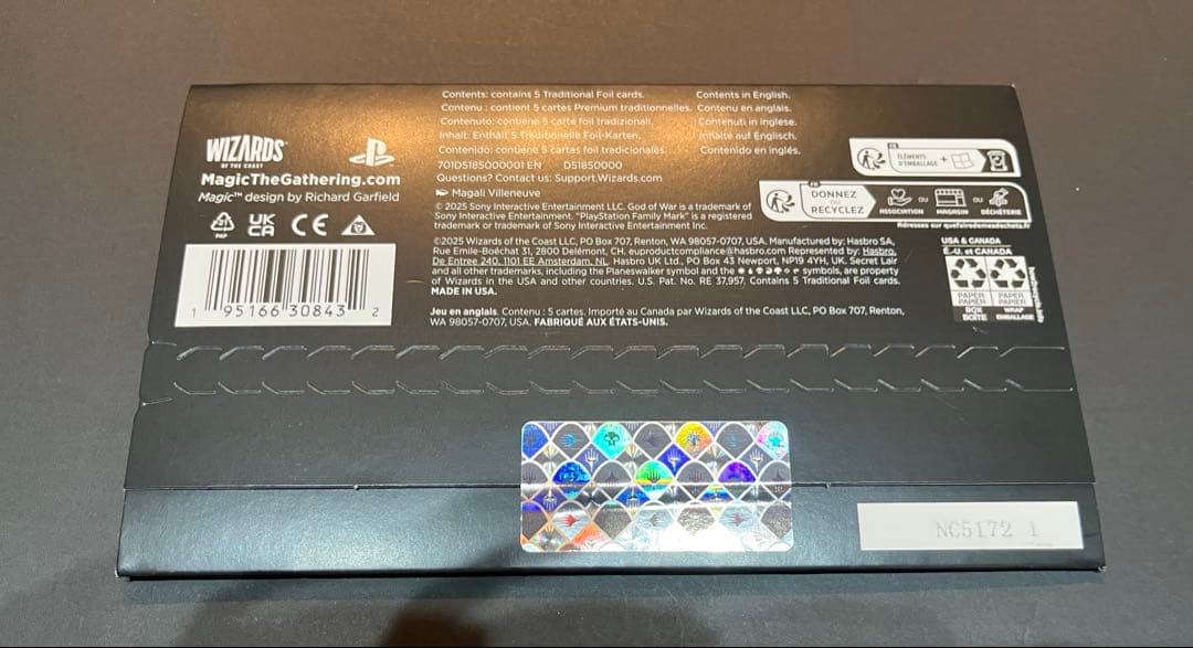 mtg シークレットレイヤー　GOD OF WAR