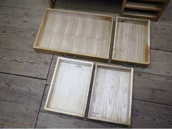 1141 ヴィンテージ　ロータイプの片袖机　文机　展示台　テーブル　レトロ　抽斗