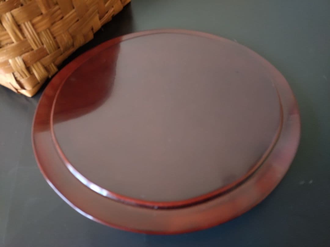 2 蓮組菜篭　茶道具 　籠　篭 安藤竹良斎　共箱