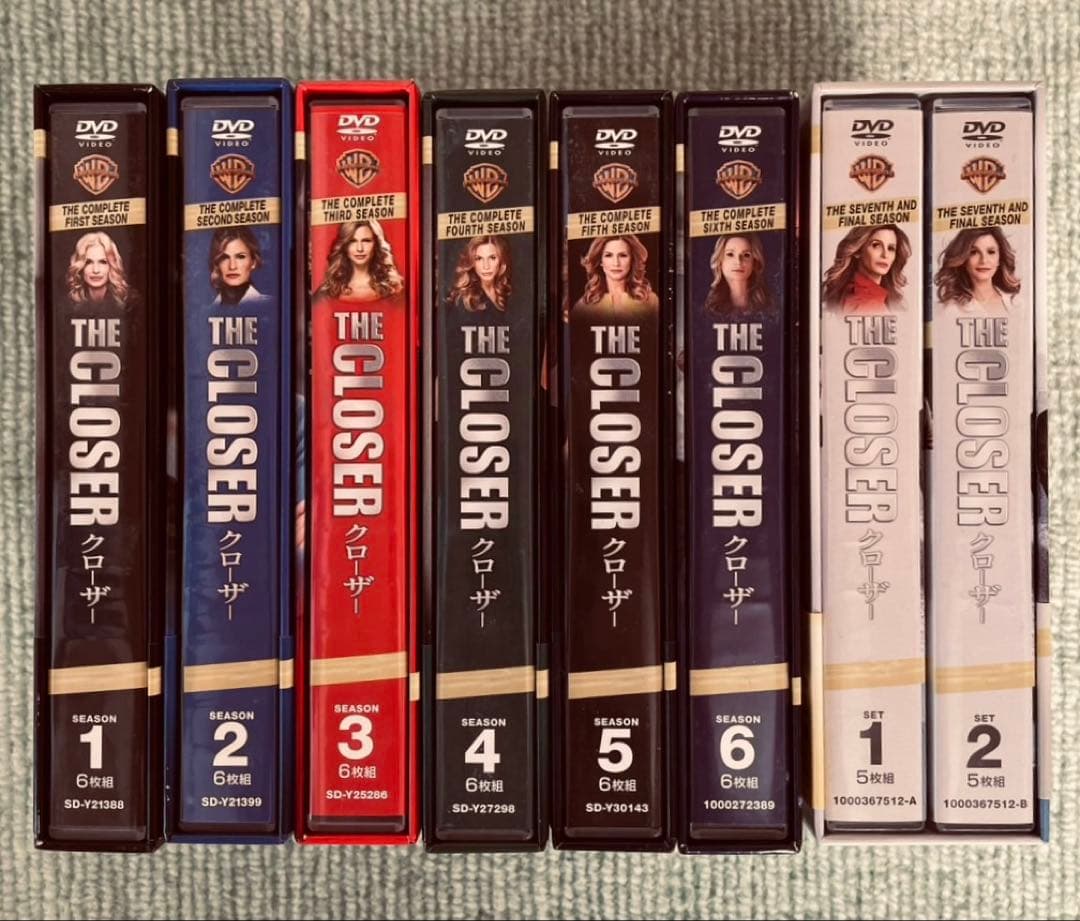 クローザー　THE CLOSER ファイナル コンプリートDVD セット まとめ
